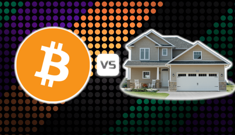 Real Estate and Crypto currencies comparison.