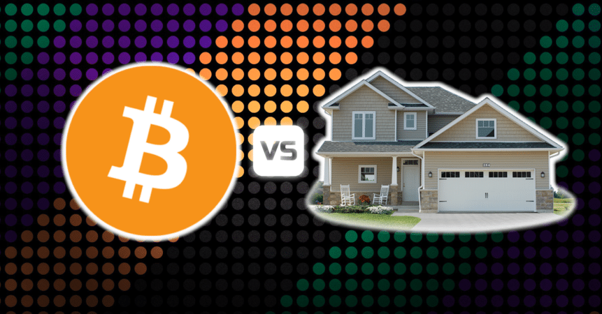 Real Estate and Crypto currencies comparison.