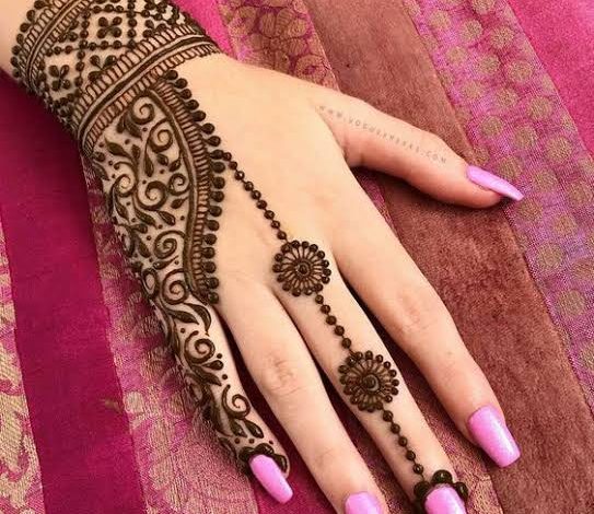 Simple Mehndi Design