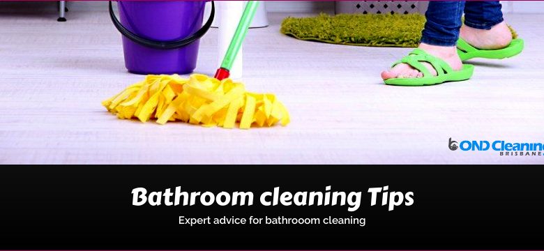 bathroom cleaning tricks