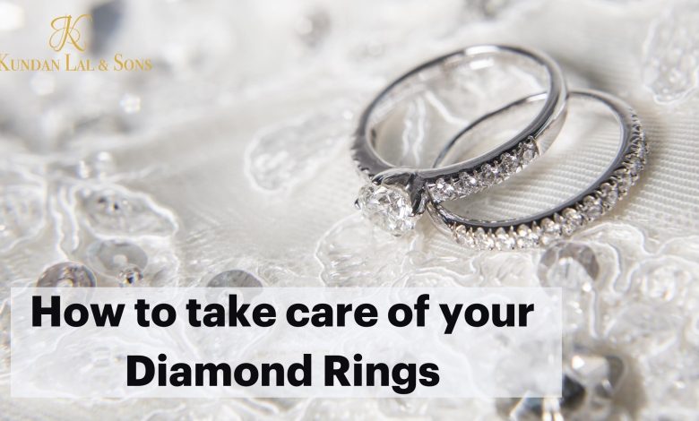 Kundan lal & Sons Shared Tips to take care of your diamond Rings