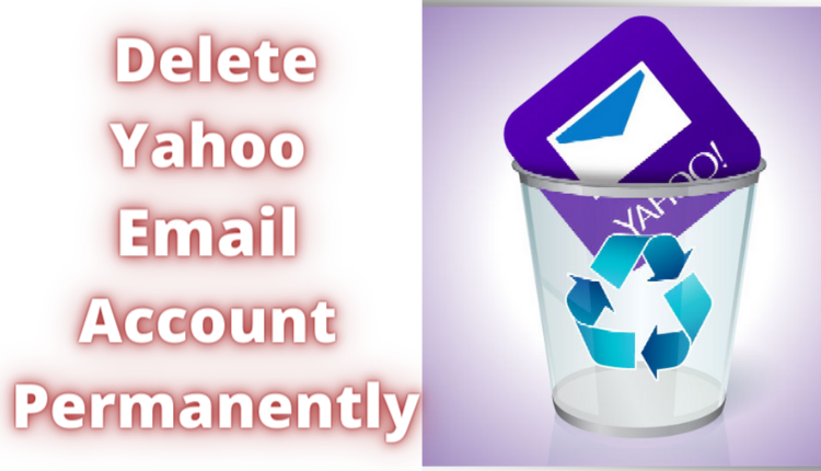 delete yahoo email account permanently