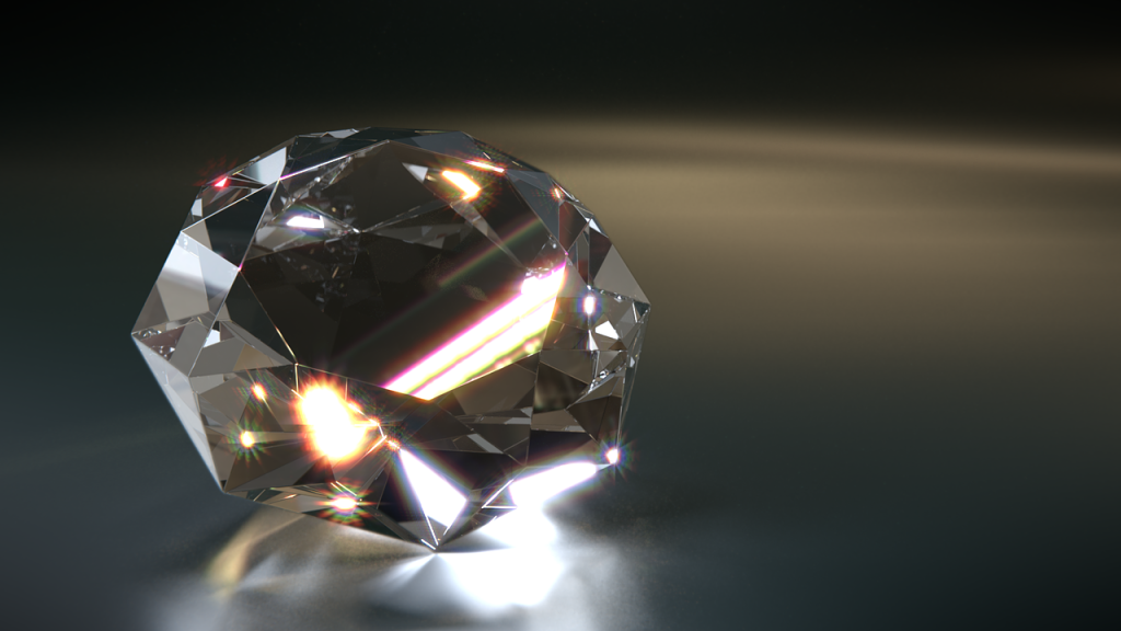 raw diamond