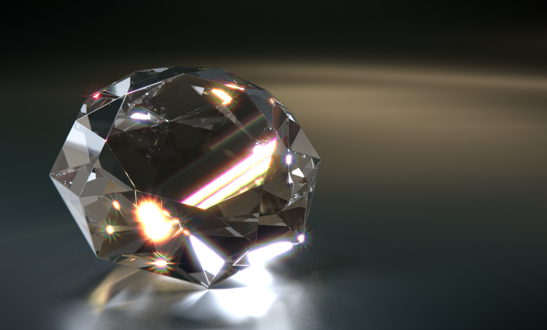 raw diamond