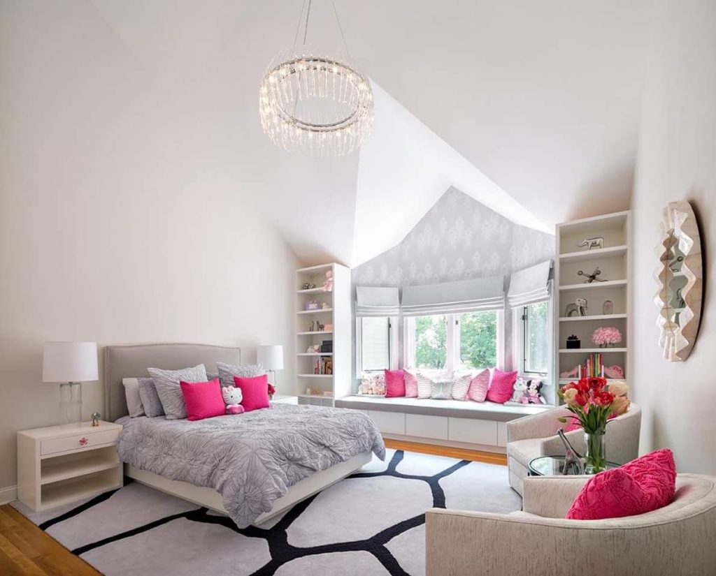 Best Ideas & Inspirations For Trendy Contemporary Girls Bedrooms