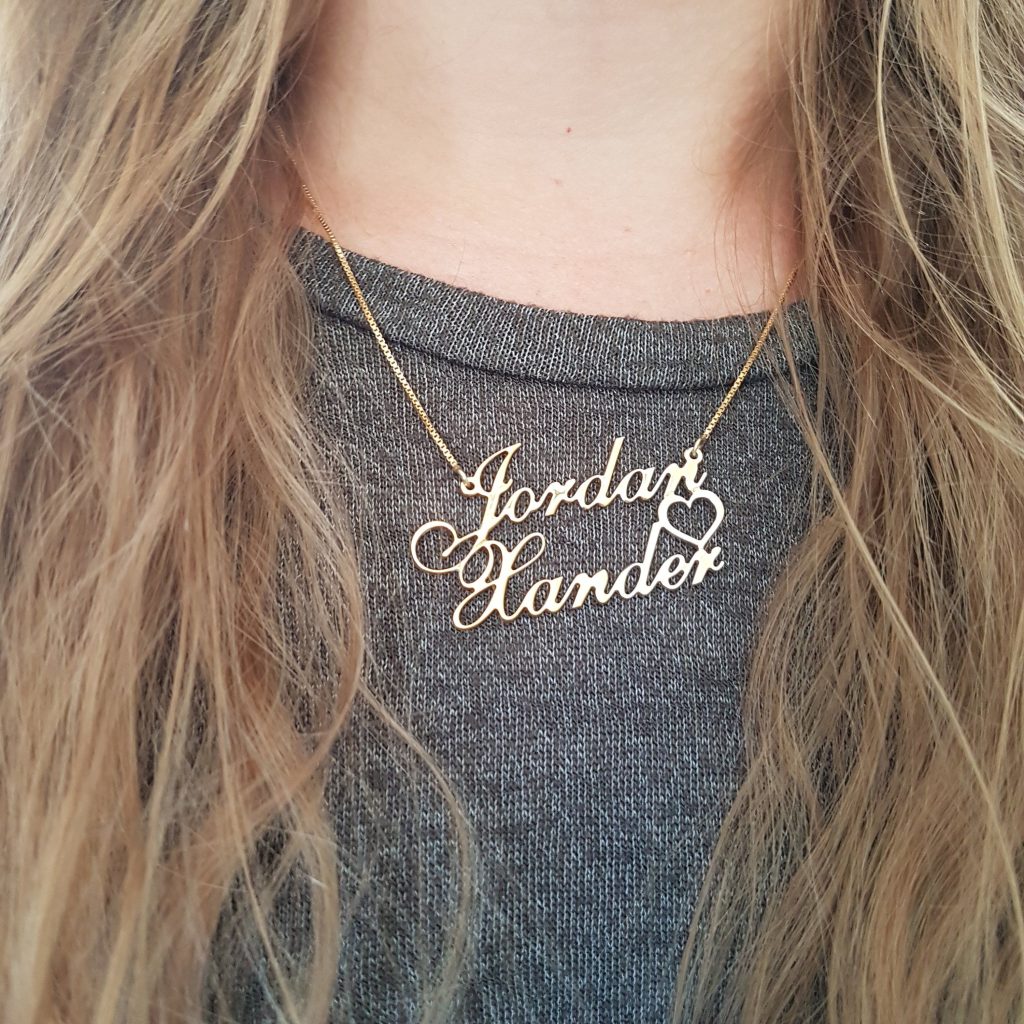 Double Name Locket Design - Special gift 4you