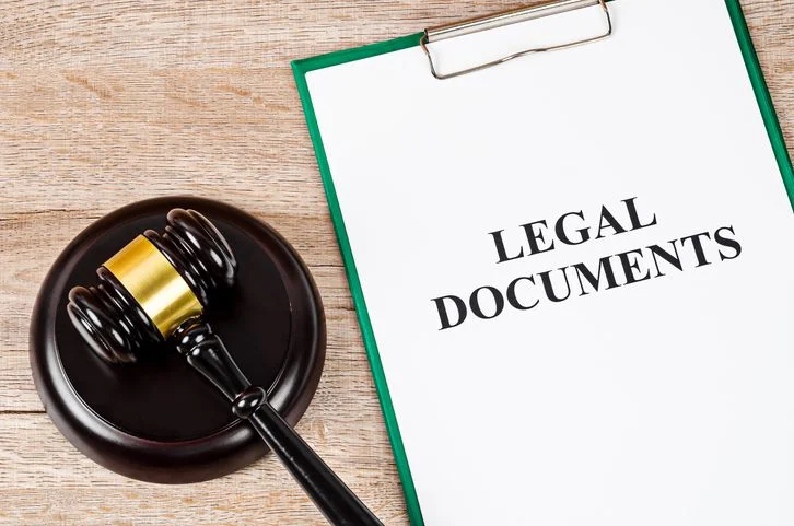 What are the legal documents required for purchase of property?