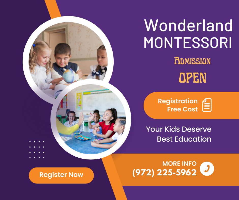 top Montessori school in Carrollton